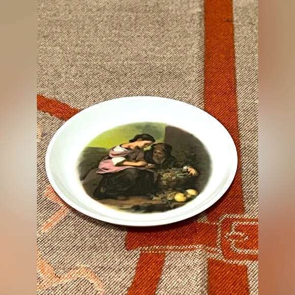 Set Of 3 Edelstein Ceramic Decorative Small Plates Made in Bavaria Germany - Picture 2 of 6